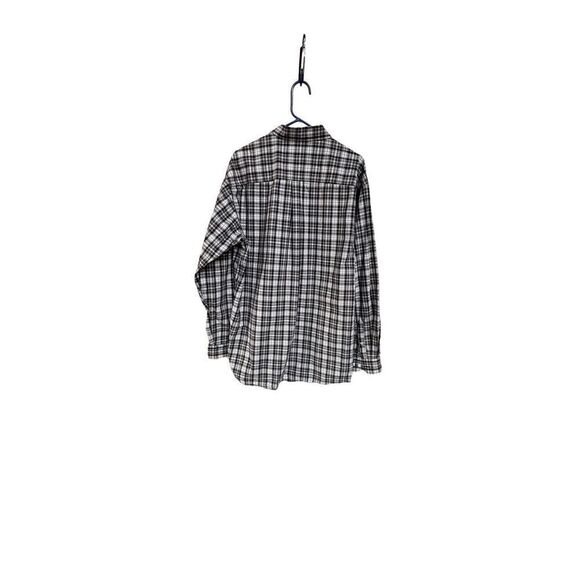 Cinch long sleeve blue plaid shirt size - Picture 7 of 8